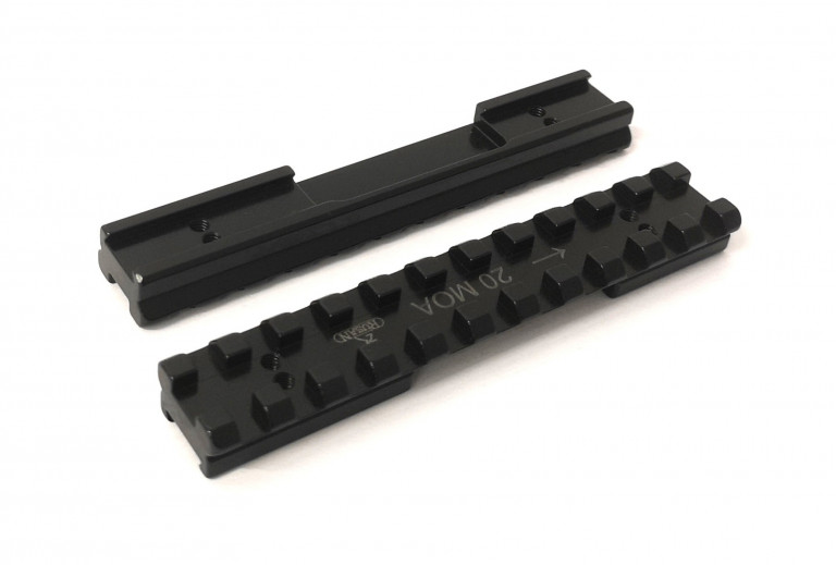 Rusan Steel Picatinny Rail - CZ 452/453/455/457/511/512/513 (Prism 11 mm L=115) - 20 MOA