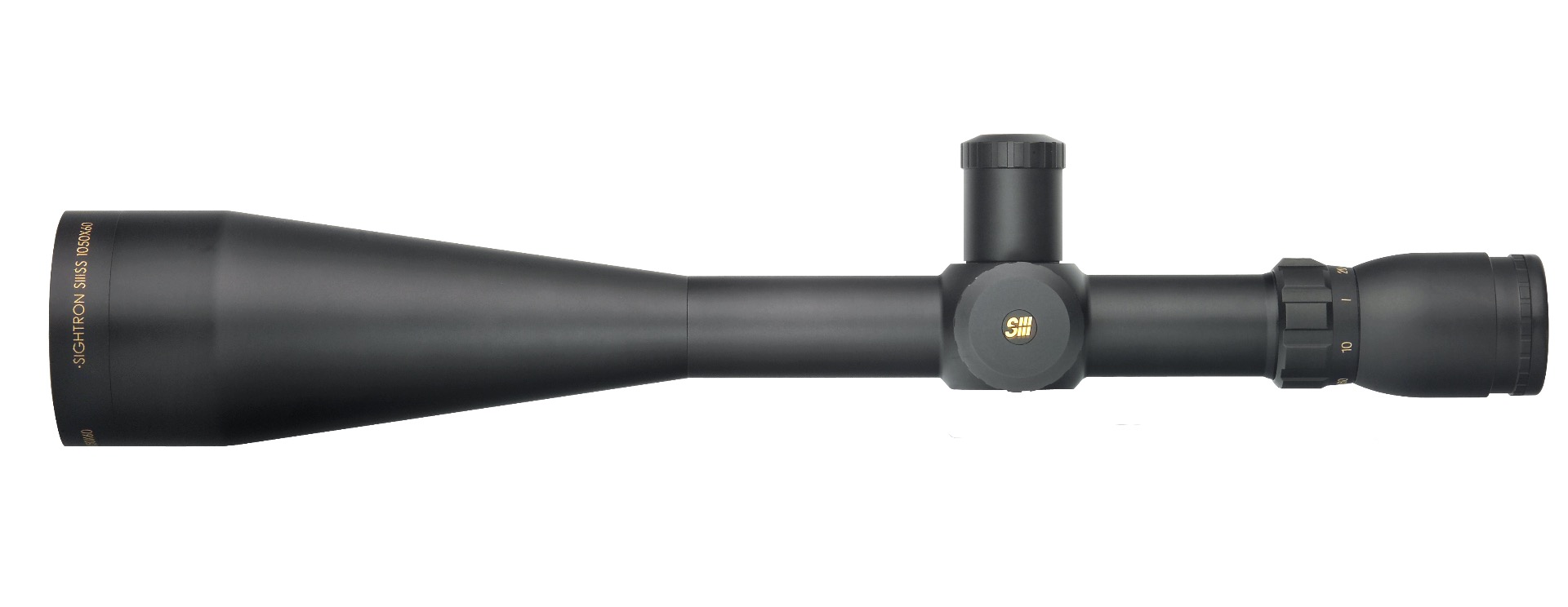 Sightron SIII 10-50x60 SFP LR MILDOT Non IR Rifle Scope Optics Warehouse