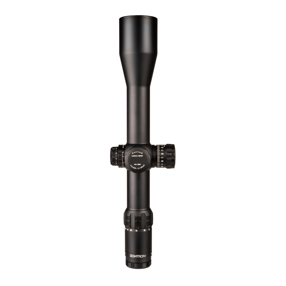 Sightron SVIII ED 5-40X56 FFP Zero Stop 0.1Mrad Illuminated MH-6 Rifle Scope