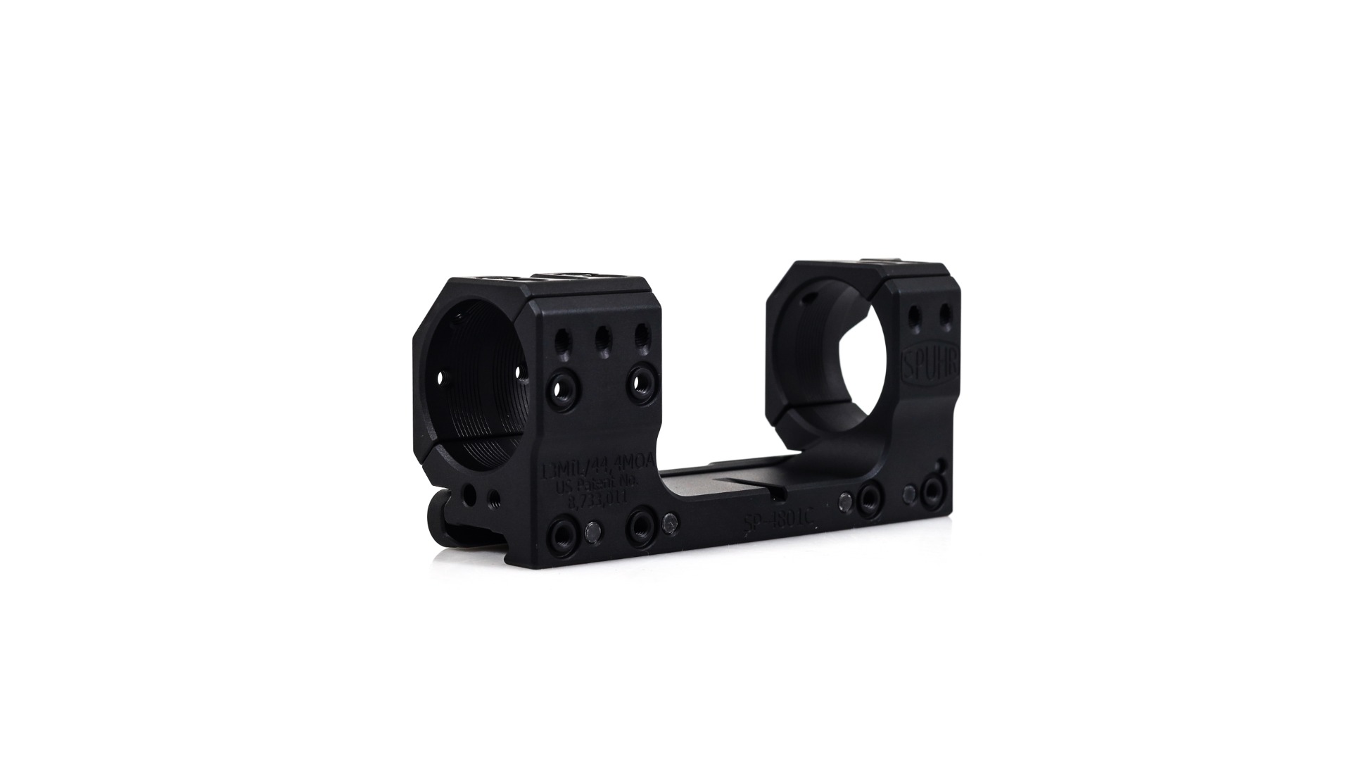Spuhr ISMS Gen 3 SP-4801C 34mm Medium (30mm) 44.4 MOA Picatinny One-Piece Mount