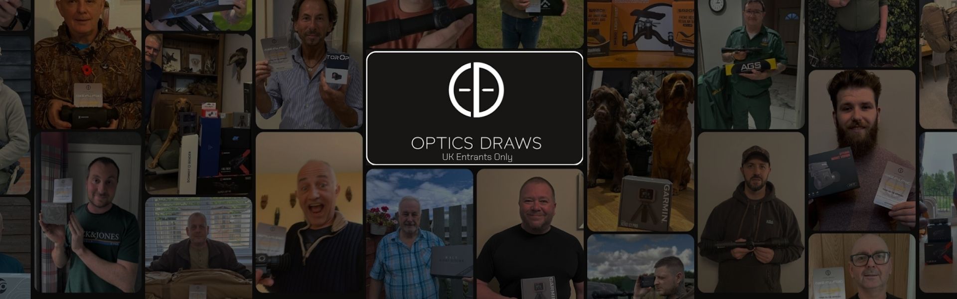 New Optics Draw Banner