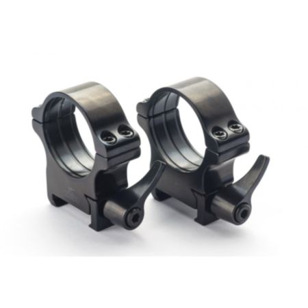 Rusan Steel Quick-Release Picatinny & Weaver rings - 40 mm