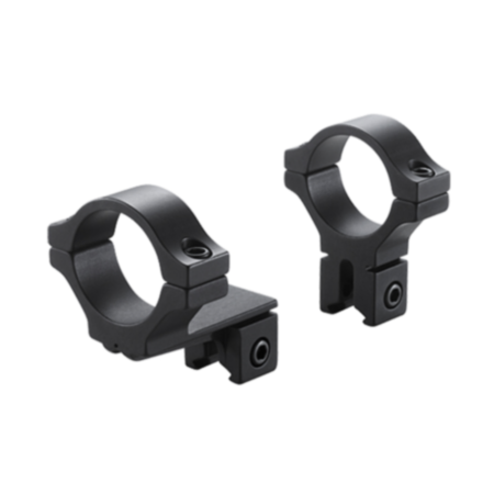 BKL-374 30mm 30mm 2pc Single Strap Offset Scope Rings, BKL-374 - Black