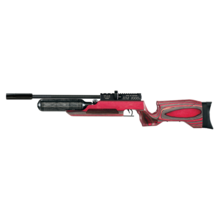 RAW HM1000x Laminate Stock Air Rifle - Red