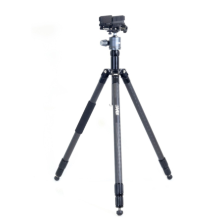 WULF RAPTOR Carbon Fibre Tripod Shooting System w/ Ball Head, Gun Clamp and Arca Plate Clamp Kit